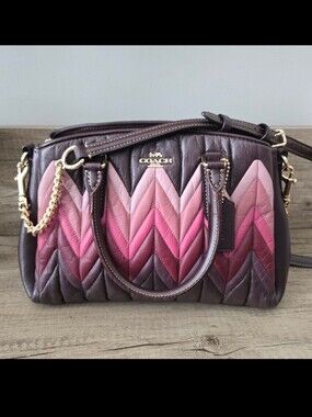 COACH MINI SAGE OMBRE' CARRYALL